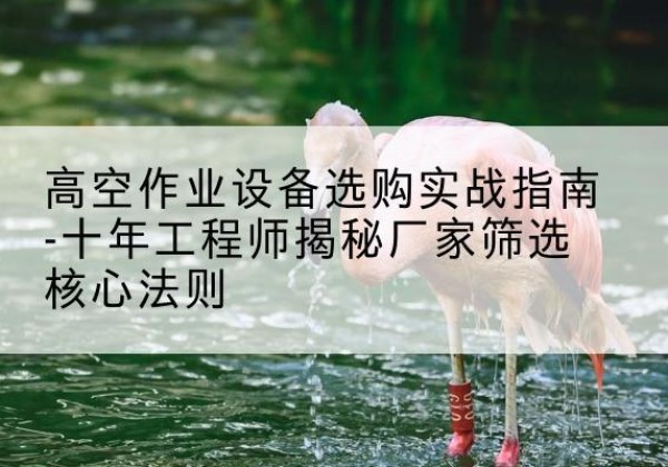 西平剪叉式升降机厂家-高空作业设备选购实战指南-十年工程师揭秘厂家筛选核心法则